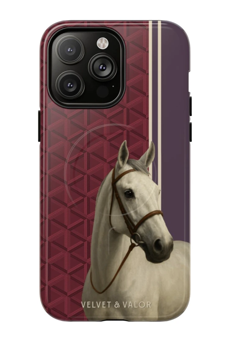 Noble Steed in Plum